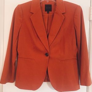 The Limited burnt orange blazer NWOT